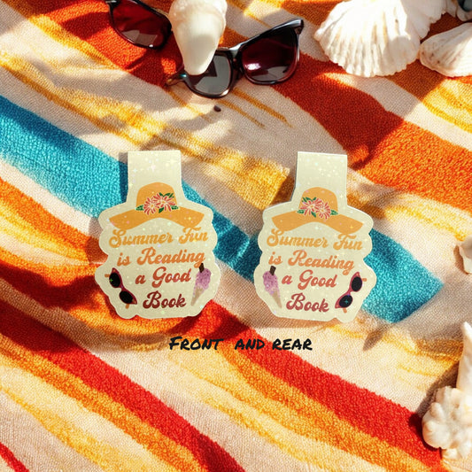 Open View Showing Vibrant Summer Icons front and rear image"