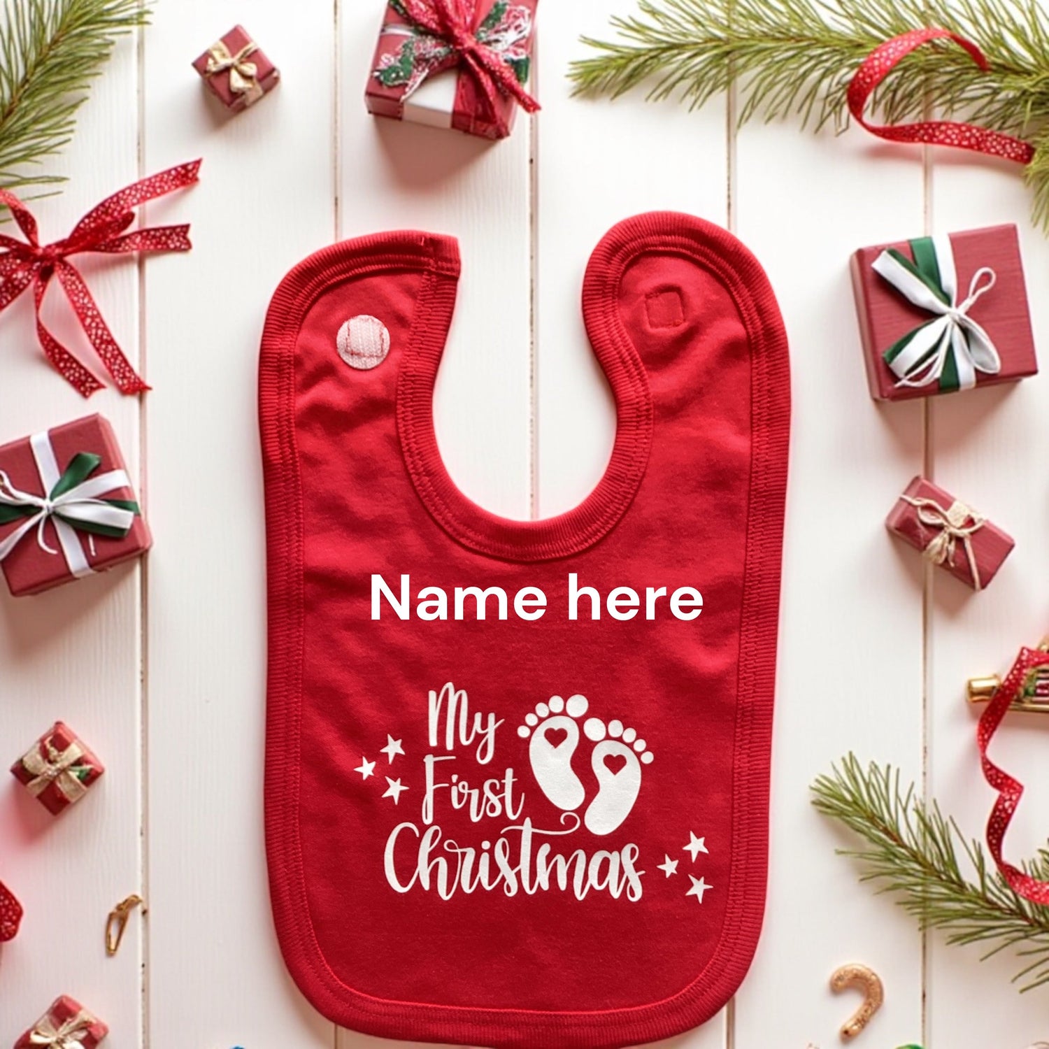 Christmas Baby bibs