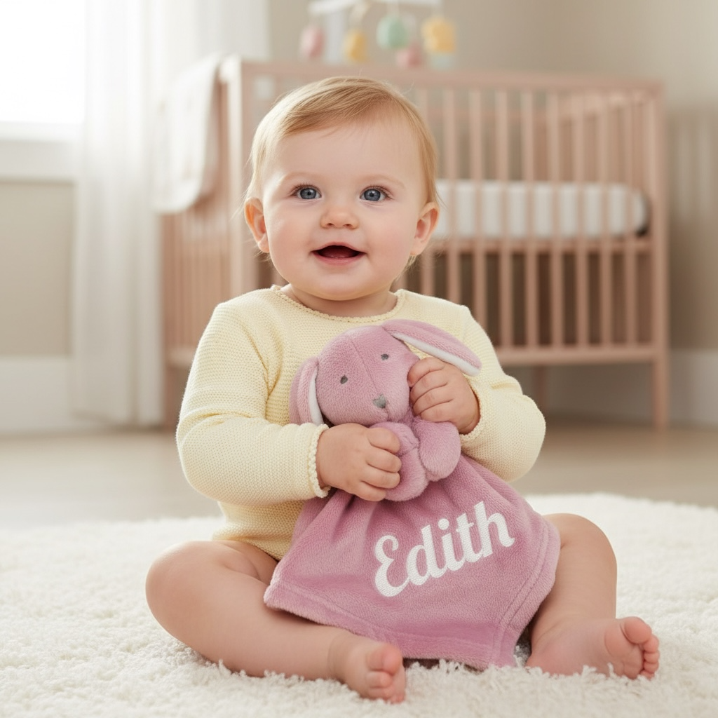 Personalised Baby Comforter Soft Toys