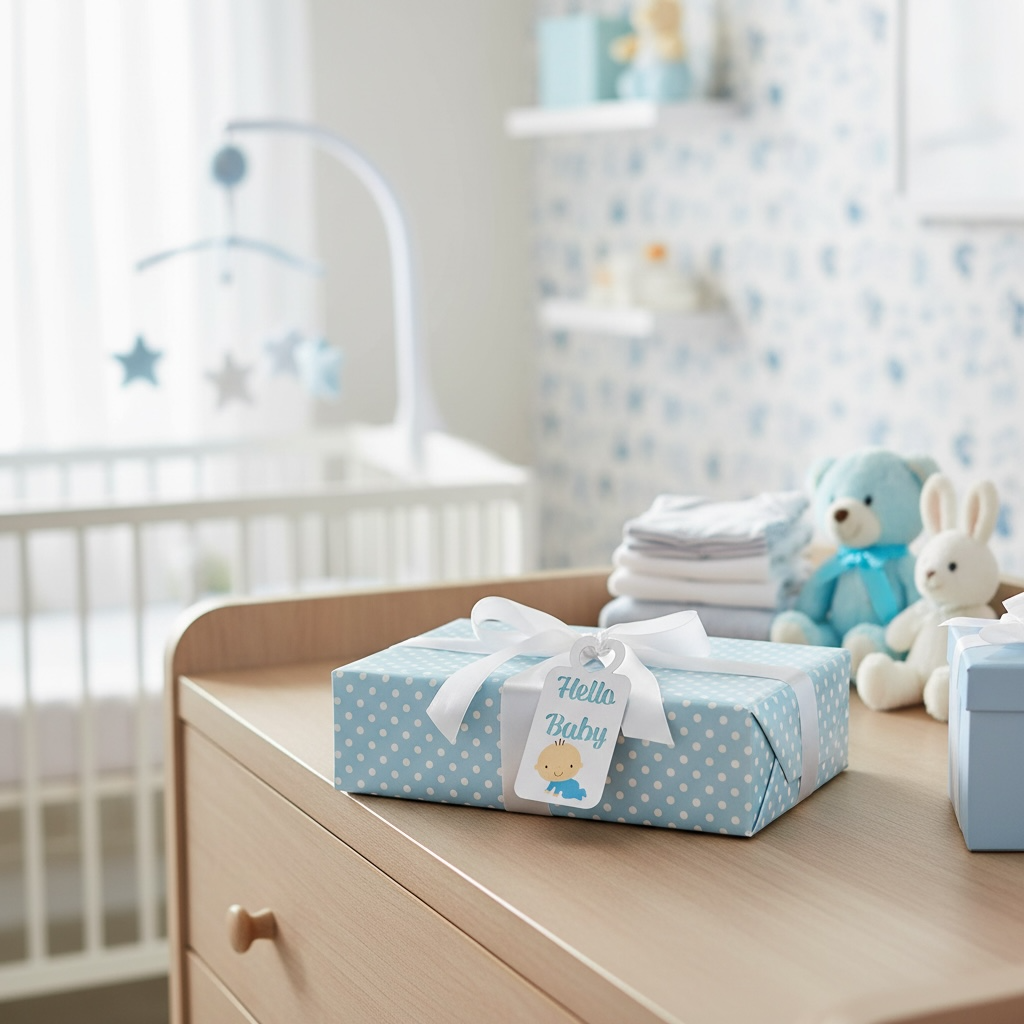 Baby Boy Gift Tags | Quirky Illustrated Set of 3 | Baby Shower & New Arrival