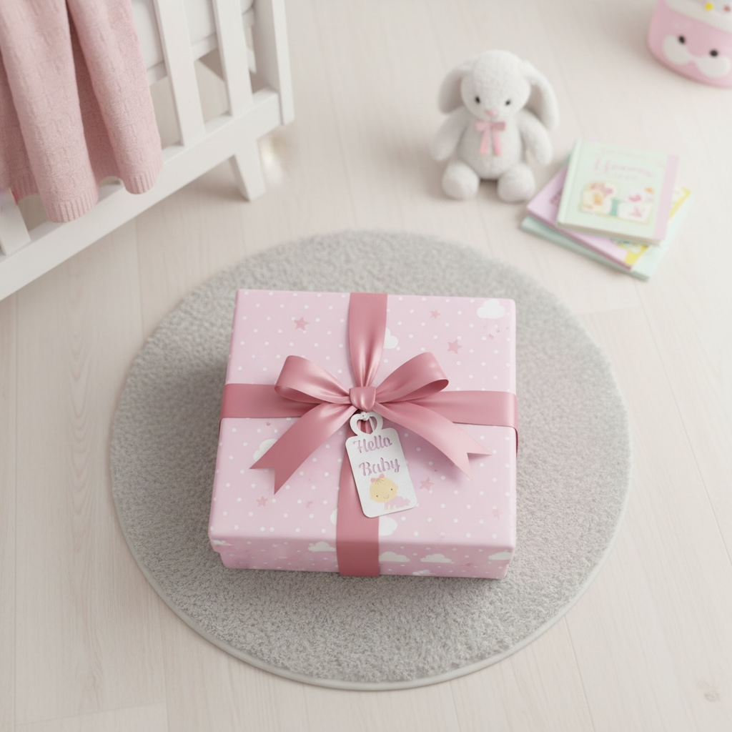 Baby Girl Gift Tags | Quirky Illustrated Set of 3 | Baby Shower & New Arrival