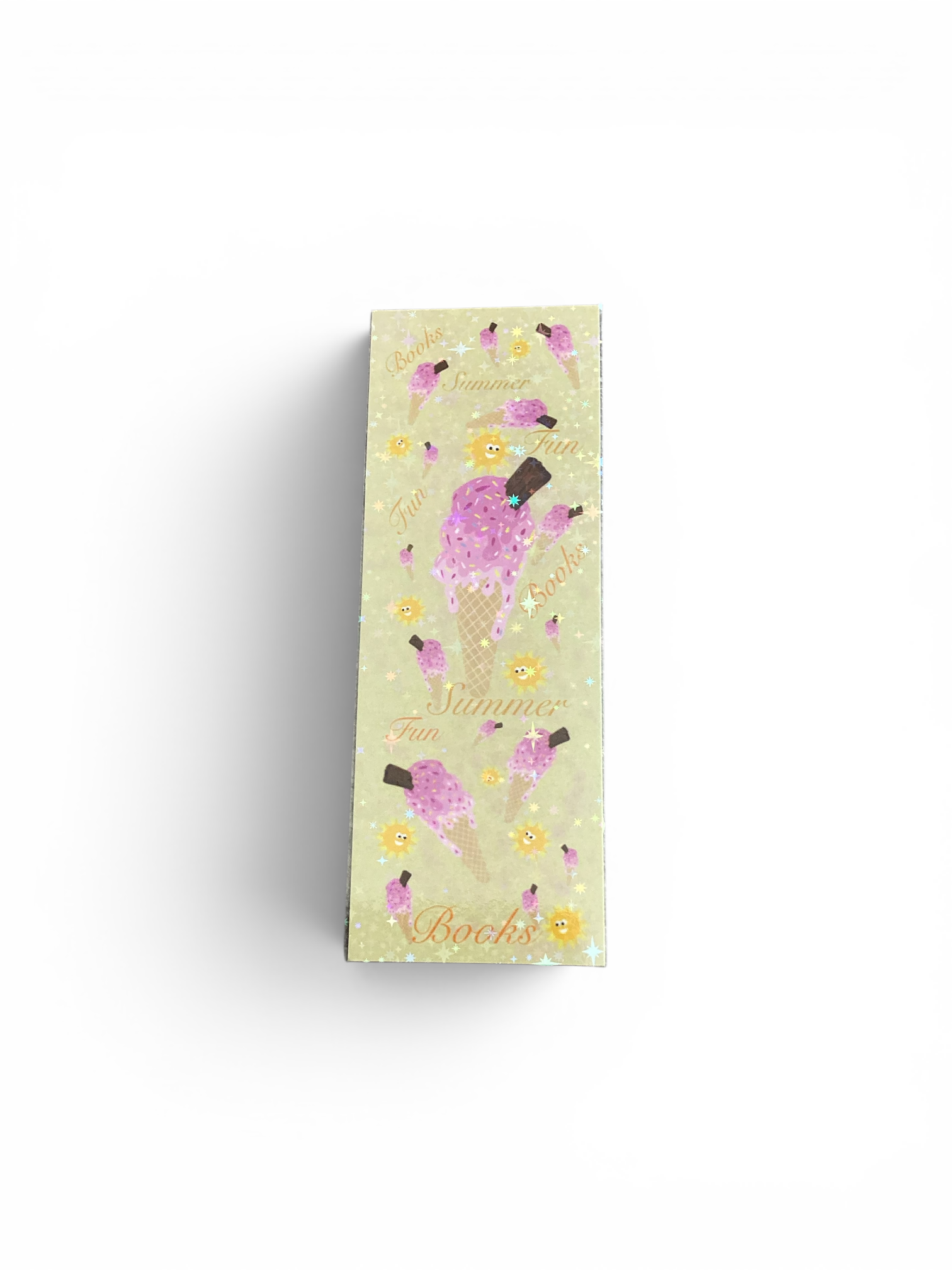 Studio photo of Ice Cream bookmark