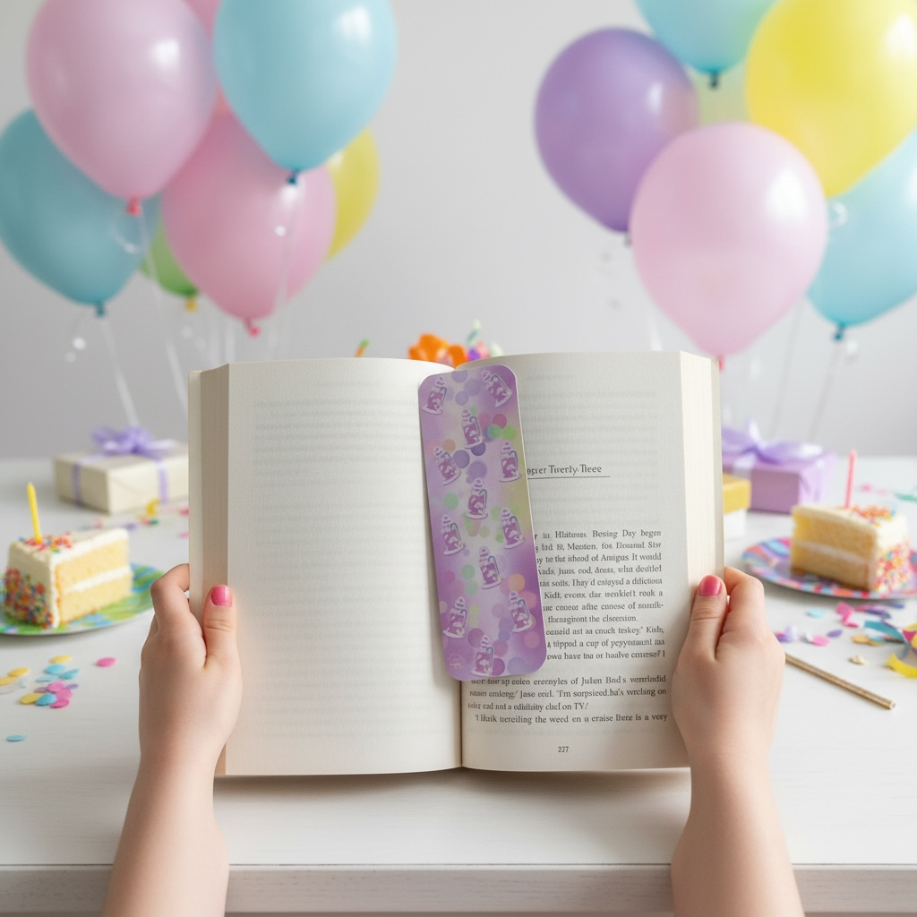 Rainbow & Cloud Bookmark | Cake Design