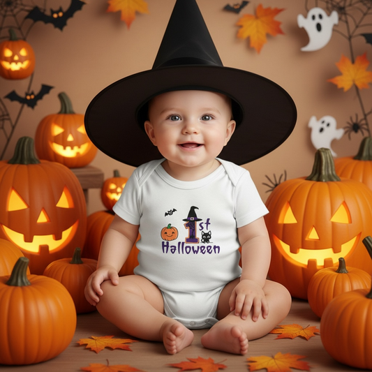 My 1st Halloween Baby Vest | Personalised Keepsake Gift